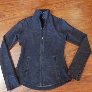 Lululemon Define Jacket Black Slub Denim 4
